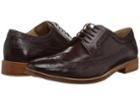 Cole Haan Lionel Longwing Ox (dark Brown) Men's Lace Up Wing Tip Shoes