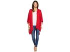Echo Design Everyday Luxe Ruana (american Red) Women's Short Sleeve Pullover