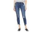 7 For All Mankind Ankle Skinny In Alluring Indigo (alluring Indigo) Women's Jeans