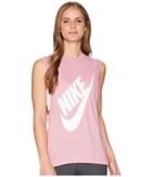 Nike Sportswear Essential Seasonal Tank Top (elemental Pink/white) Women's Sleeveless