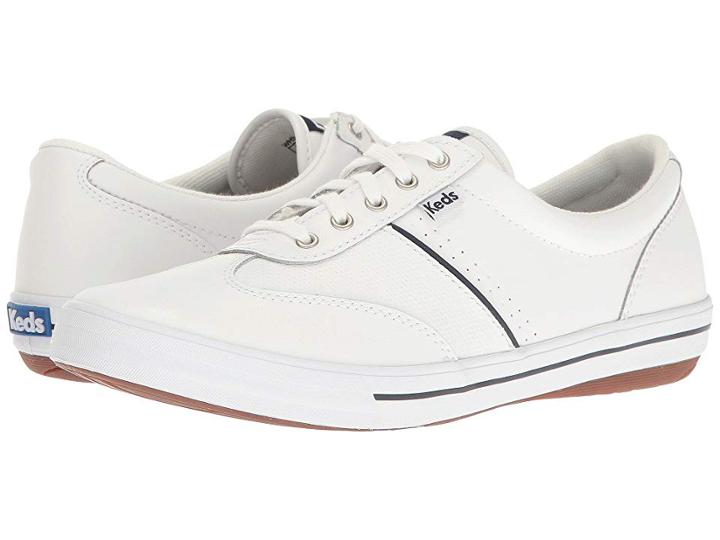 Keds Craze Ii Leather (white) Women's Lace Up Casual Shoes