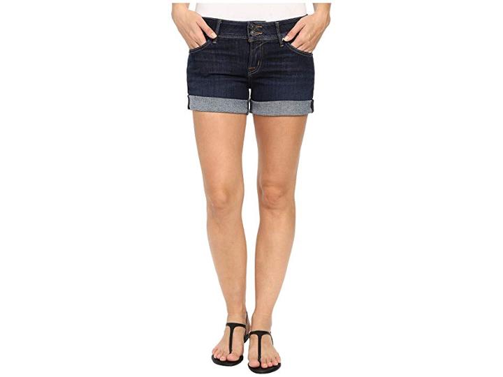 Hudson Croxley Mid Thigh Shorts In Elemental (elemental) Women's Shorts