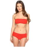 Fuzzi Lace Bandeau Swimsuit (red Flame) Women's Swimsuits One Piece
