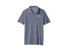 Under Armour Kids Threadborne Polo (big Kids) (academy/overcast Gray/overcast Gray) Boy's Clothing