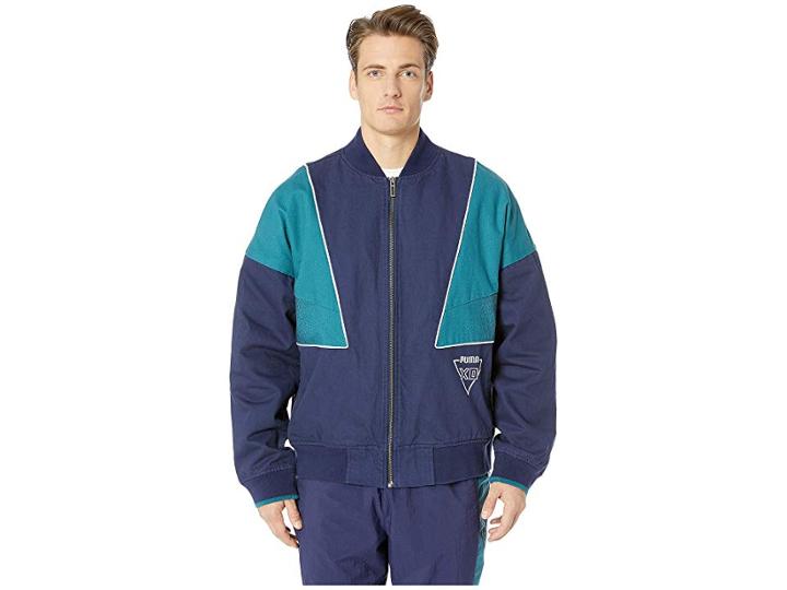 Puma Puma X Xo Homage To Archive Vintage Bomber (peacoat) Men's Coat