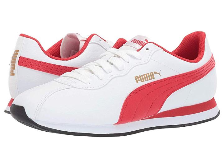 Puma Turin Ii (puma White/high Risk Red) Men's  Shoes