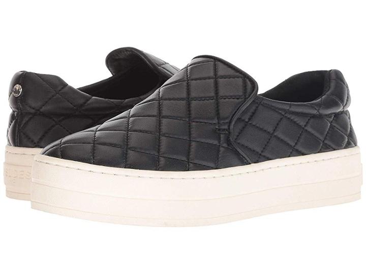 J/slides Harlee (black Leather) Women's Shoes