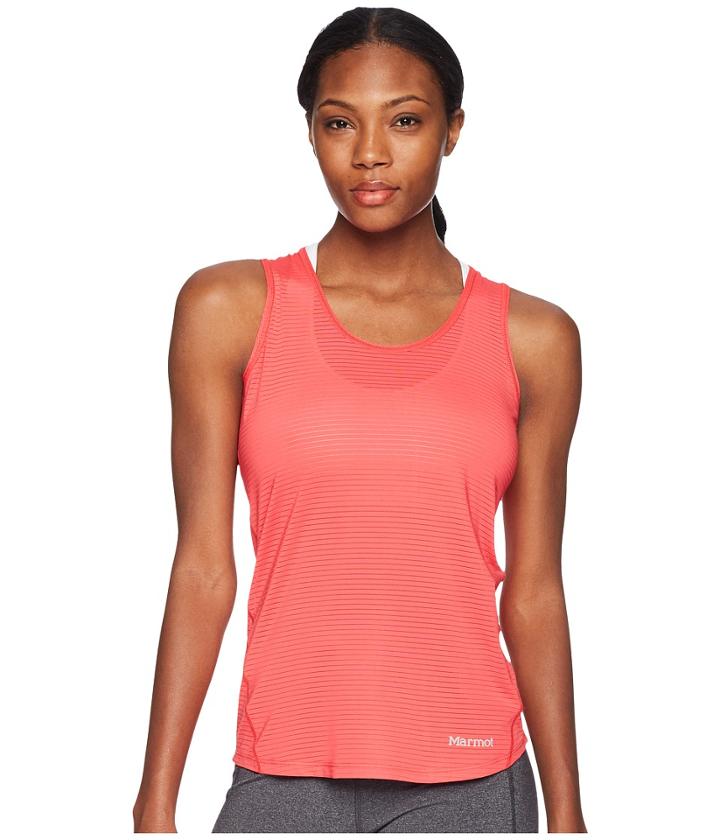 Marmot Aero Tank Top (hibiscus) Women's Sleeveless