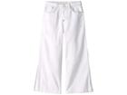 Habitual Girl Anya Deconstructed Wide Leg Pants (big Kids) (white) Girl's Jeans
