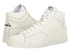 Diadora Game L High Waxed (white/white/black) Athletic Shoes