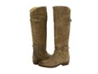 Frye Dorado Riding (sand Antiqued Suede) Women's Pull-on Boots