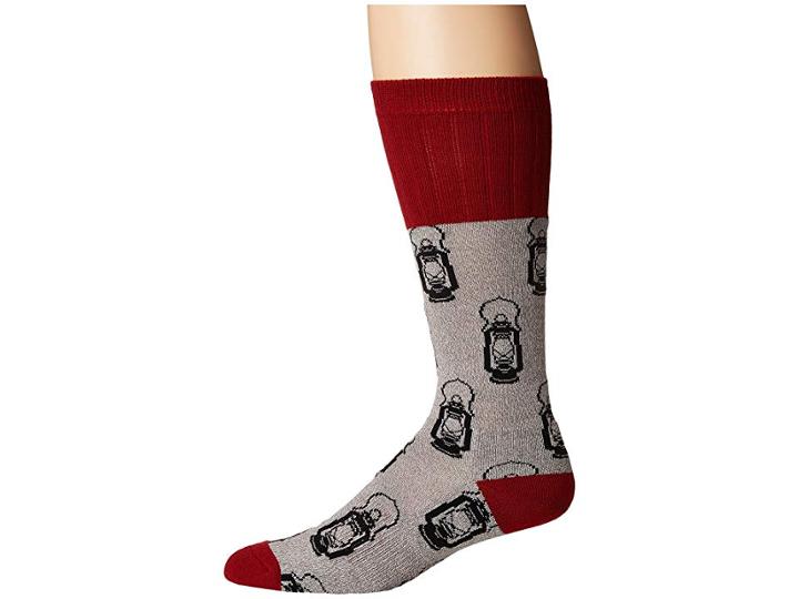 Socksmith Lantern (light Gray) Men's Crew Cut Socks Shoes