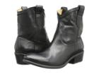 Frye Carson Shortie (black Washed Antique) Cowboy Boots