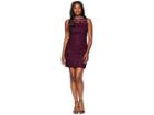 Lauren Ralph Lauren Melia Sleeveless Day Dress (ruby/wheat) Women's Dress