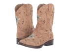 Roper Kids Faith (toddler) (tan Faux Leather Vamp & Shaft) Cowboy Boots