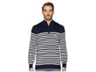 Nautica 12 Gauge 1/2 Zip Bretton Sweater (navy) Men's Sweater