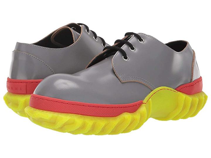 Marni Double Sole Oxford (grey) Men's Shoes