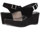 Cordani Cleary (black Suede/pewter) Women's Sandals