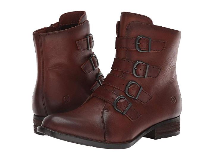 Born Cardi (brown Full Grain) Women's Pull-on Boots