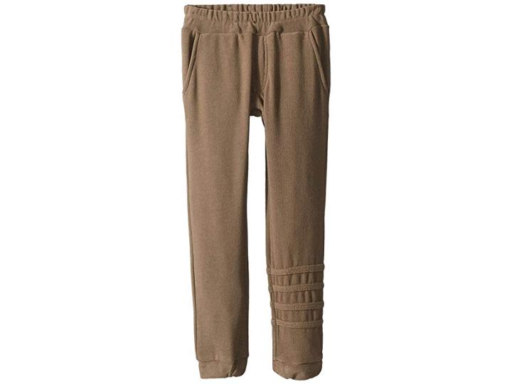 Chaser Kids Extra Soft Joggers With Leg Stripes (toddler/little Kids) (dark Olive) Boy's Casual Pants