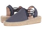 Sesto Meucci 1635-po (navy Lino Fabric) Women's Shoes