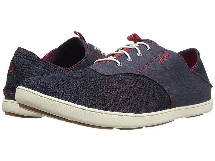 Olukai Nohea Moku (trench Blue/deep Red) Men's Shoes