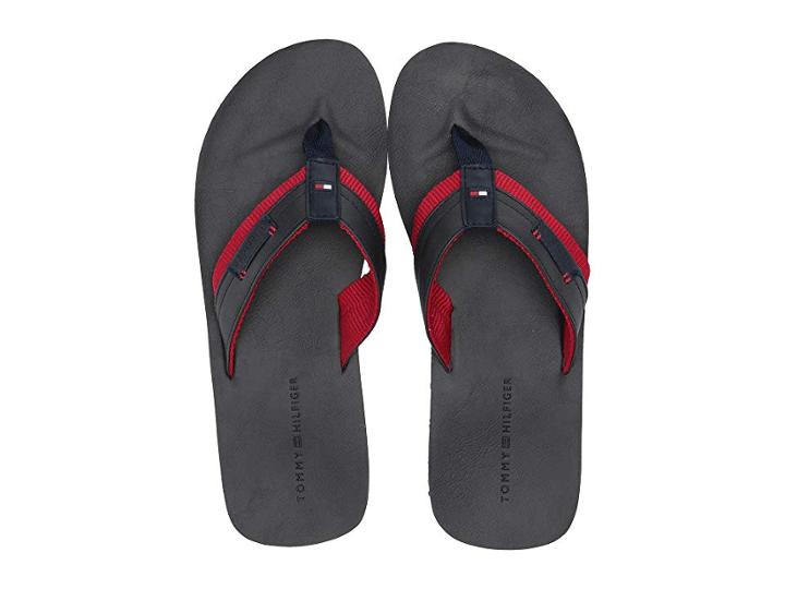 Tommy Hilfiger Donnies (navy/dark Red) Men's Shoes