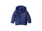 Kamik Kids Percy Micro Down Jacket (toddler/little Kids/big Kids) (navy) Boy's Coat
