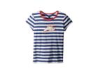 Polo Ralph Lauren Kids Cotton Jersey Graphic T-shirt (little Kids/big Kids) (old Royal/deckwash White) Girl's T Shirt