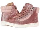 Ugg Olive (pink Glitter) Women's Lace Up Casual Shoes
