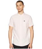 Rvca That'll Do Oxford S/s (gum) Men's Short Sleeve Button Up