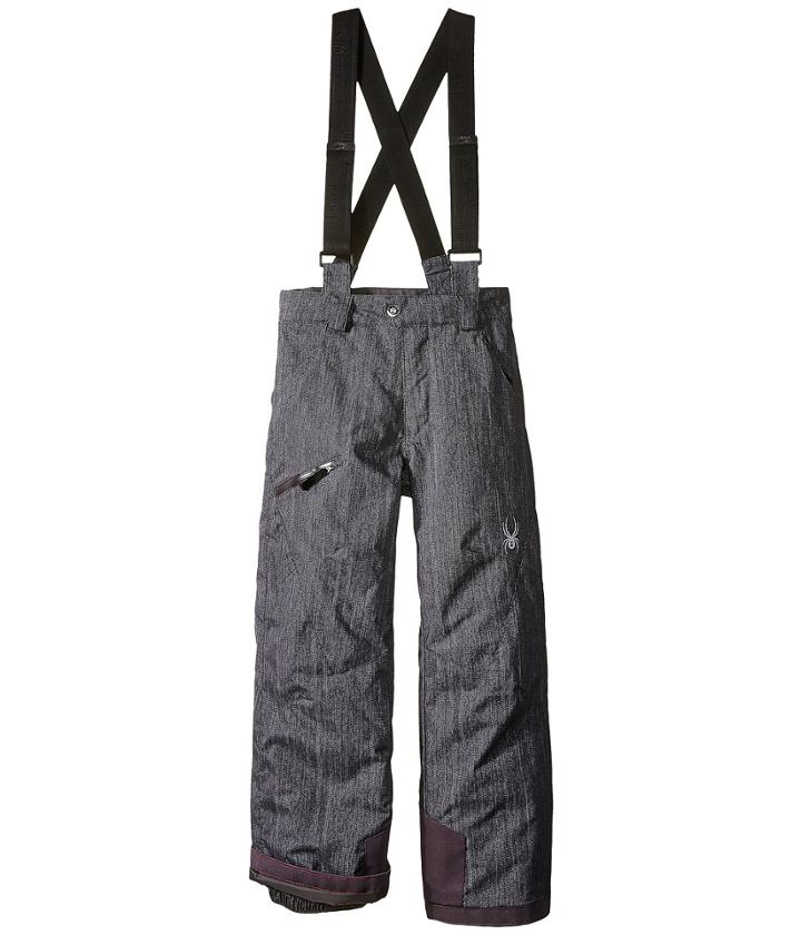 Spyder Kids Propulsion Pants (big Kids) (herringbone Print) Boy's Outerwear