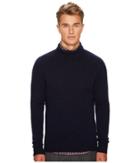 Eleventy Melange Turtleneck (navy) Men's Sweater