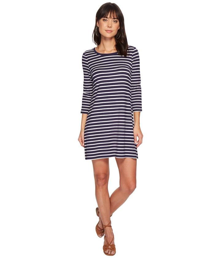 Bb Dakota Adelene Knit Shift Dress (navy) Women's Dress