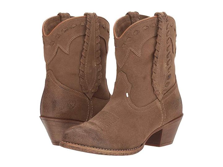 Ariat Round Up Rianda (relaxed Bark) Cowboy Boots