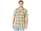 Pendleton Short Sleeve Board Shirt (green/tan Ombre) Men's Short Sleeve Button Up