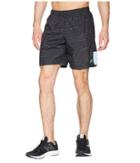 New Balance Printed Accelerate 7 Shorts (clear Sky/black) Men's Shorts