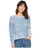 Splendid Printed Sweater (chambray) Women's Sweater