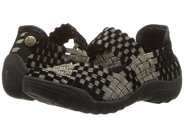 Bernie Mev. Kids Rigged Charm (little Kid/big Kid) (bronze/black Velvet) Girl's Shoes