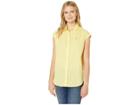 U.s. Polo Assn. Woven Drop Shoulder Shirt (sundeck) Women's Clothing
