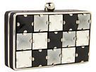 Jessica Mcclintock - Faceted Crystal Minaudi Re Clutch (black/silver