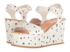 Dolce Vita Datiah (white Floral Leather) Women's Shoes