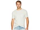 Vintage 1946 Garment Dyed Slub Crew Neck Tee (smoke) Men's T Shirt