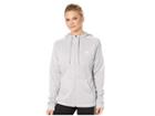 Adidas Team Issue Full Zip Hoodie (flint Grey Two Melange) Women's Sweatshirt