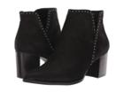 Sole / Society Dalphine (black Tumbled Buff Goat) Women's Boots