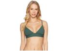 Speedo Olivia Bikini Top (bottle Green) Women's Swimwear