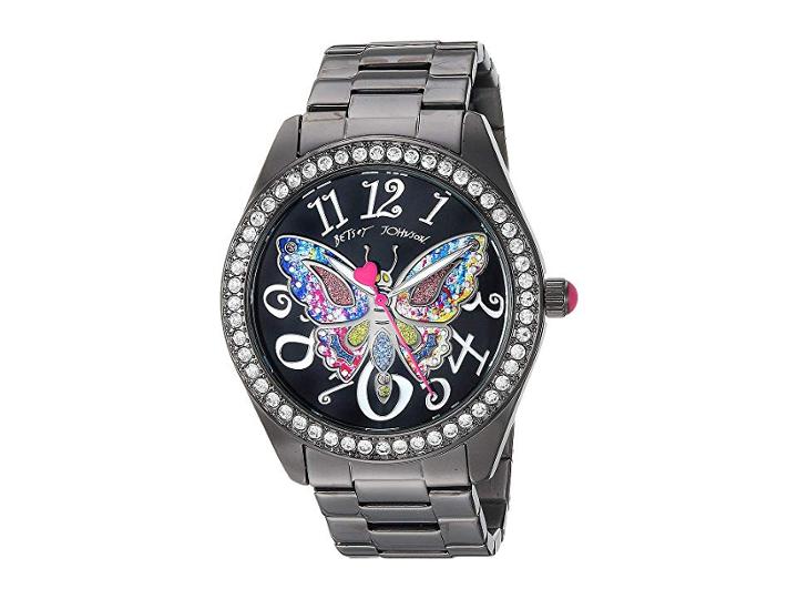 Betsey Johnson 2035 Alloy (gunmetal) Watches