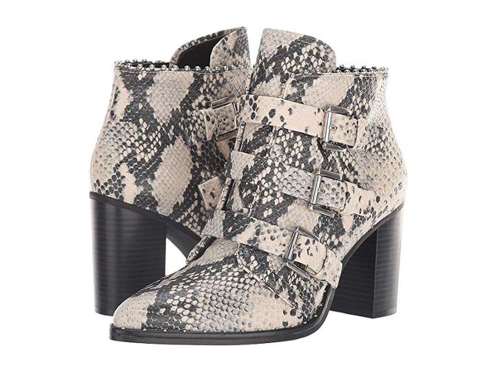 Steve Madden Humble Bootie (natural Snake) Women's Boots