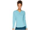 Royal Robbins Merinoluxtm Henley Long Sleeve (porcelain) Women's Long Sleeve Pullover