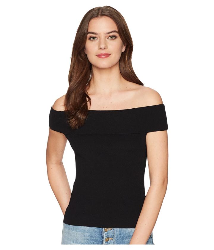 Mcq Bandeau Top (darkest Black) Women's Clothing
